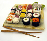 Вязанные суши